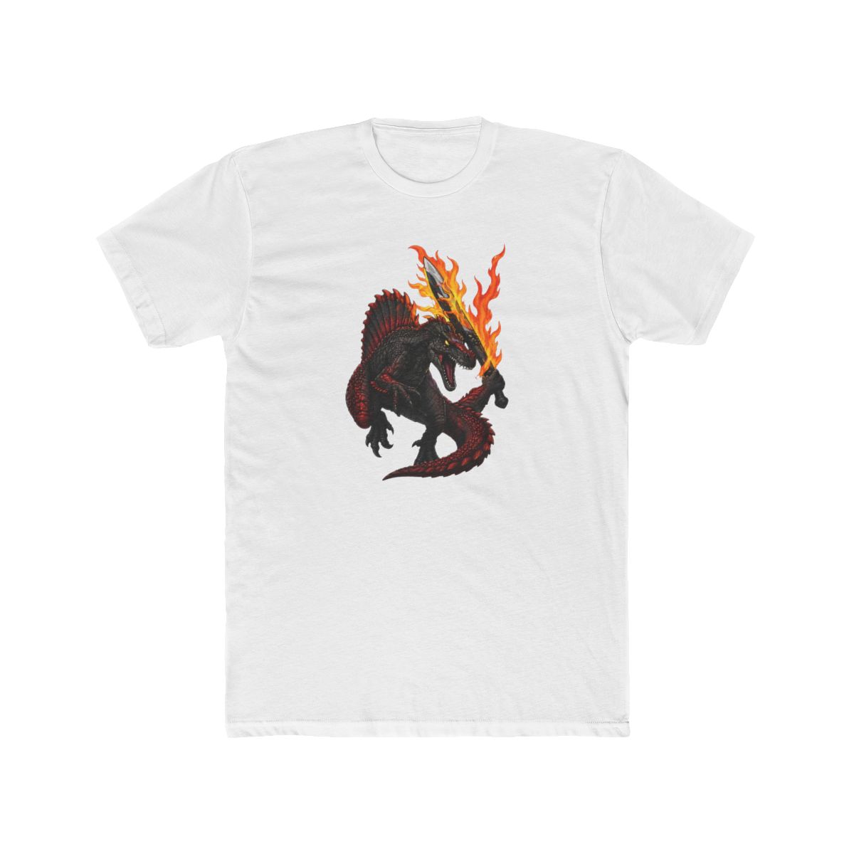Dinoblade Spinosaurus Flaming Sword Attack T Shirt