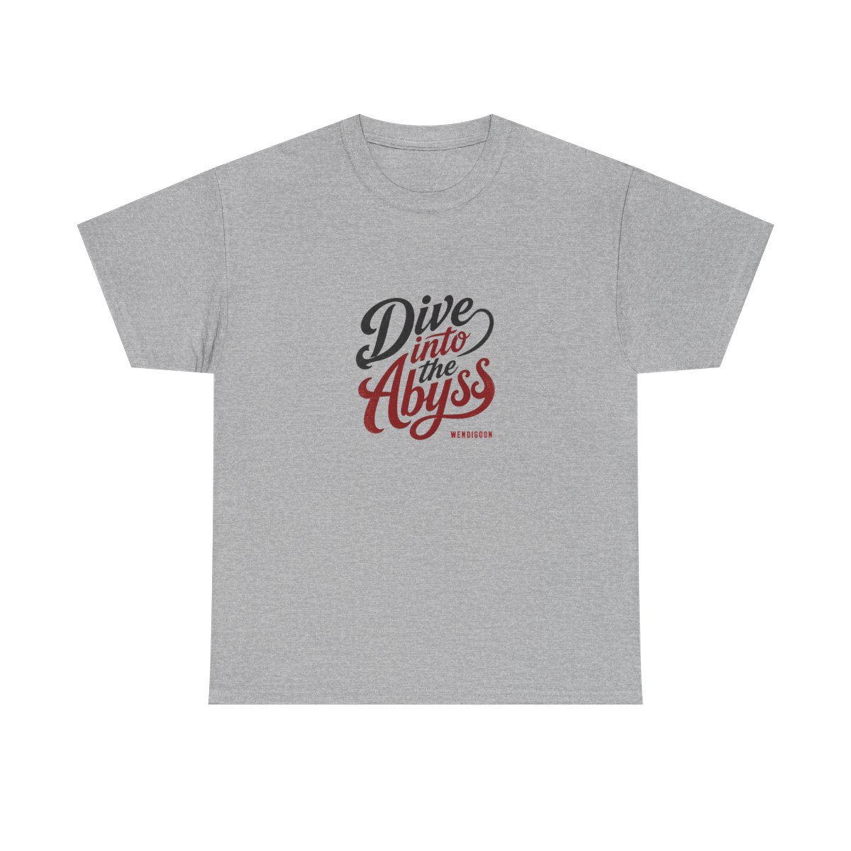 Wendigoon "Dive into the Abyss" Unisex Tee - alternate angle 4, merchandise