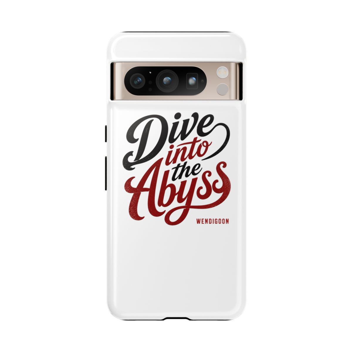 Wendigoon "Dive into the Abyss" Phone Case - alternate angle 2, merchandise