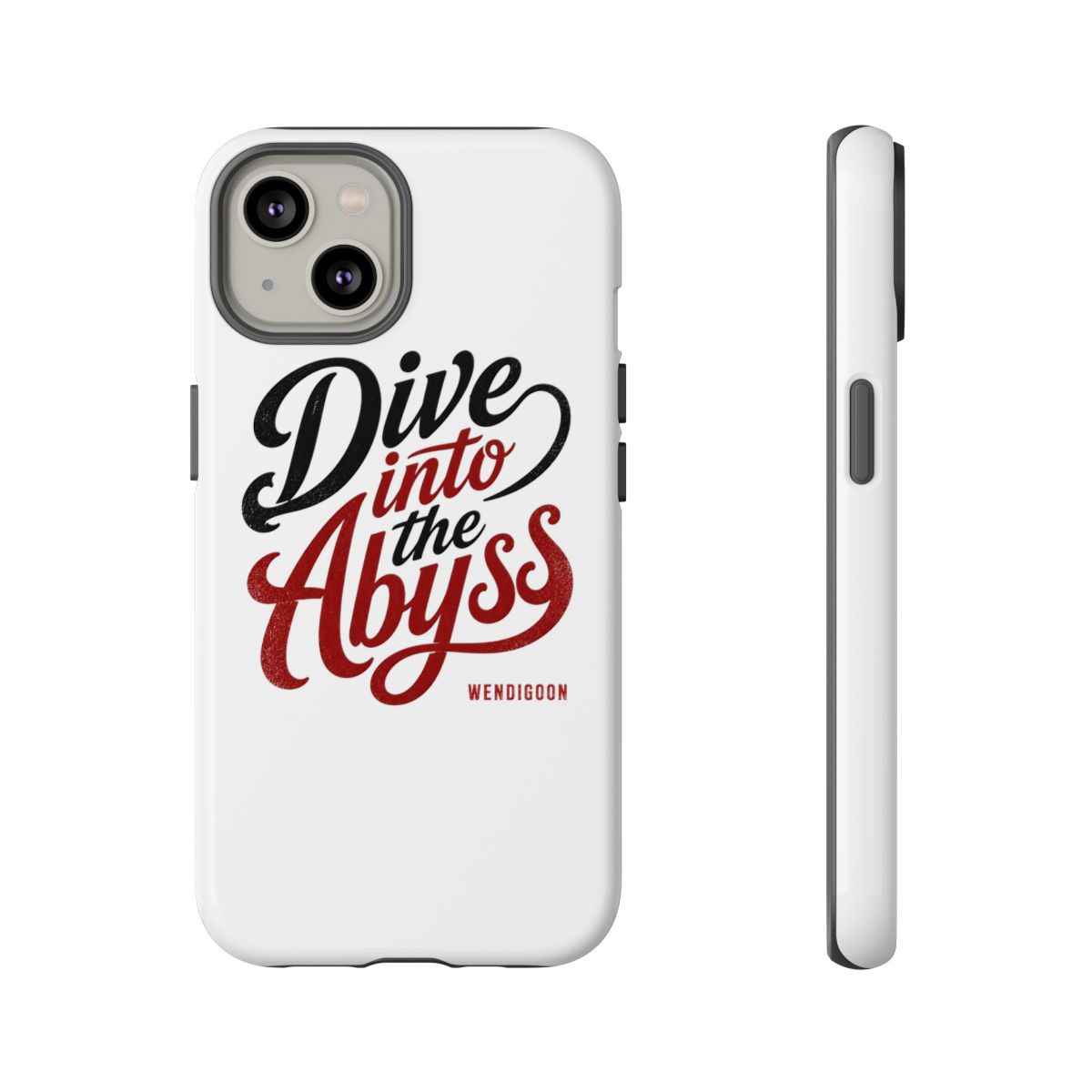 Wendigoon "Dive into the Abyss" Phone Case - alternate angle 4, merchandise