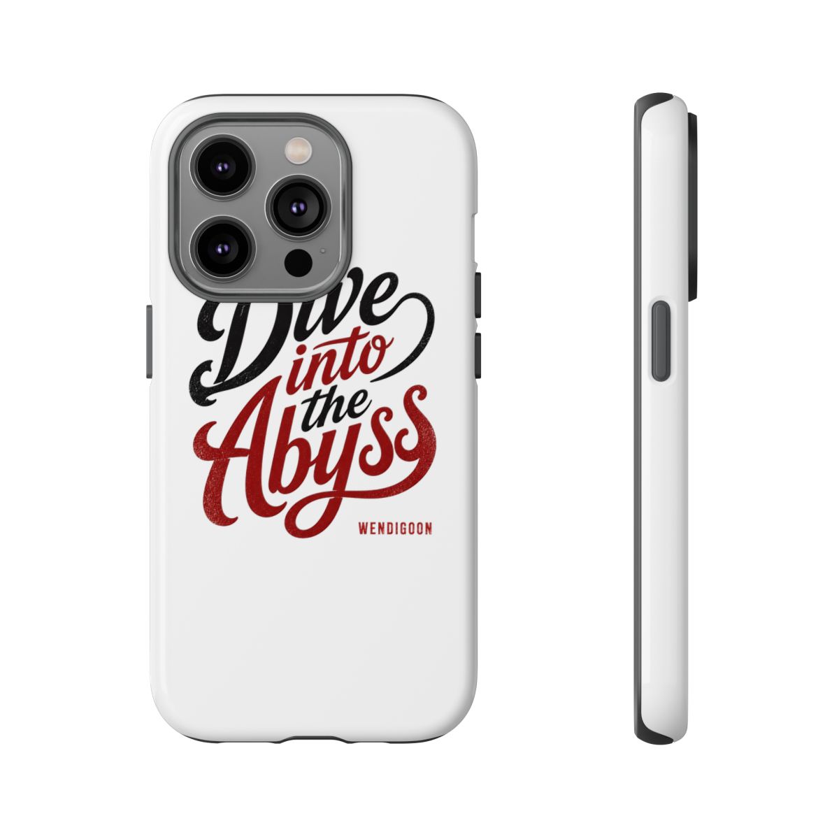 Wendigoon "Dive into the Abyss" Phone Case - alternate angle 5, merchandise