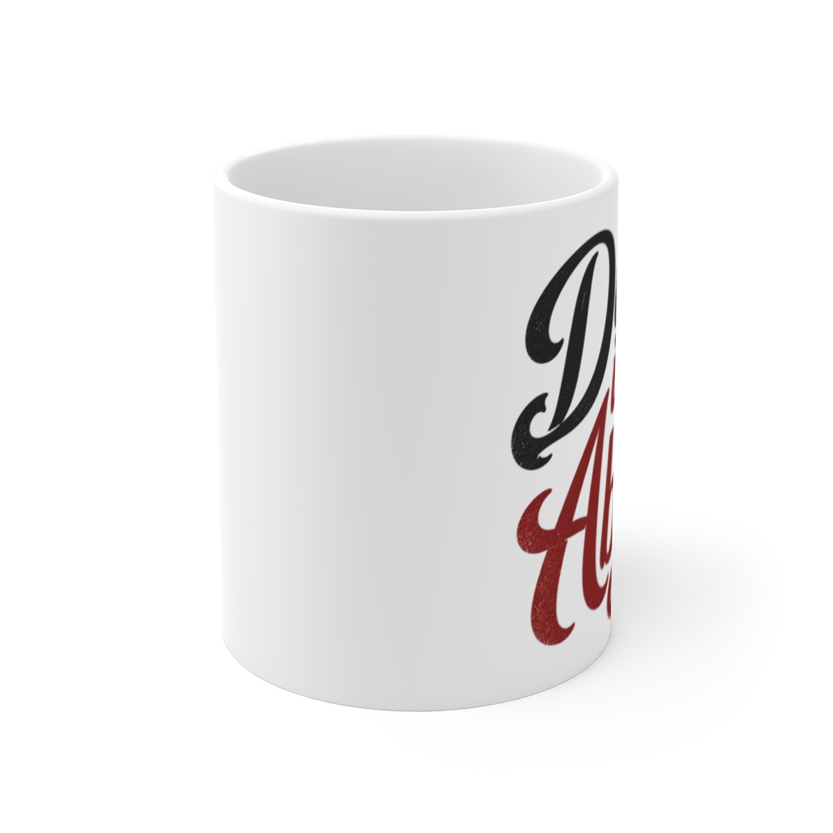 Wendigoon "Dive into the Abyss" White Mug - alternate angle 1, merchandise