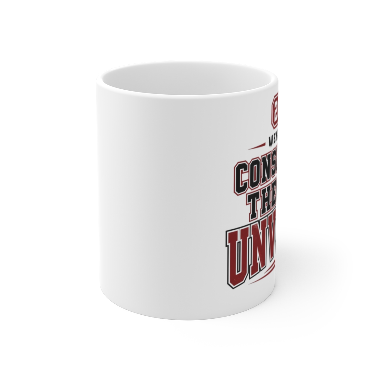 Wendigoon "Conspiracy Theories Unveiled" White Mug - alternate angle 1, merchandise