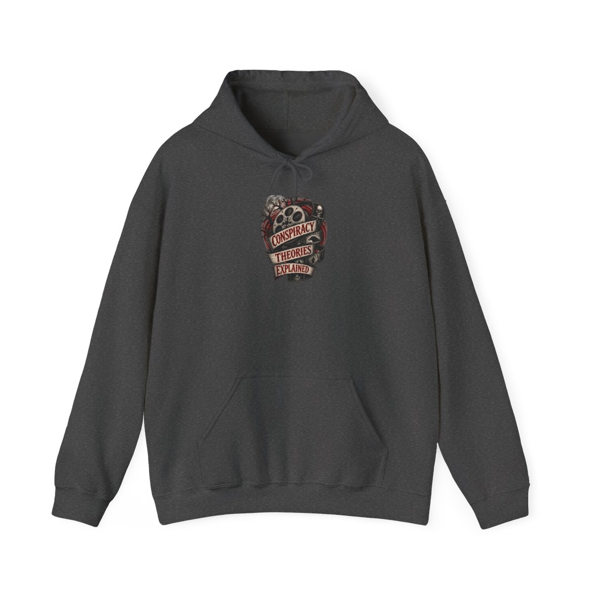 Wendigoon "CONSPIRACY THEORIES EXPLAINED" Hoodie - alternate angle 4, merchandise