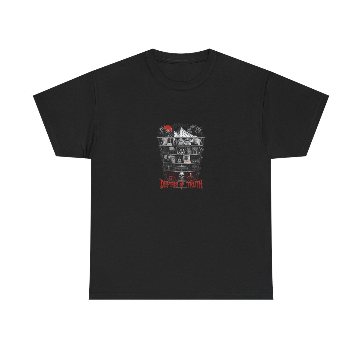 Wendigoon "Conspiracy Theory Iceberg" Unisex Tee