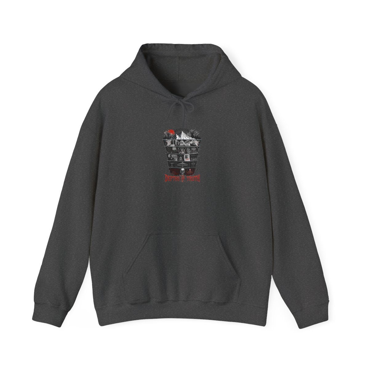 Wendigoon "Conspiracy Theory Iceberg" Hoodie - alternate angle 2, merchandise