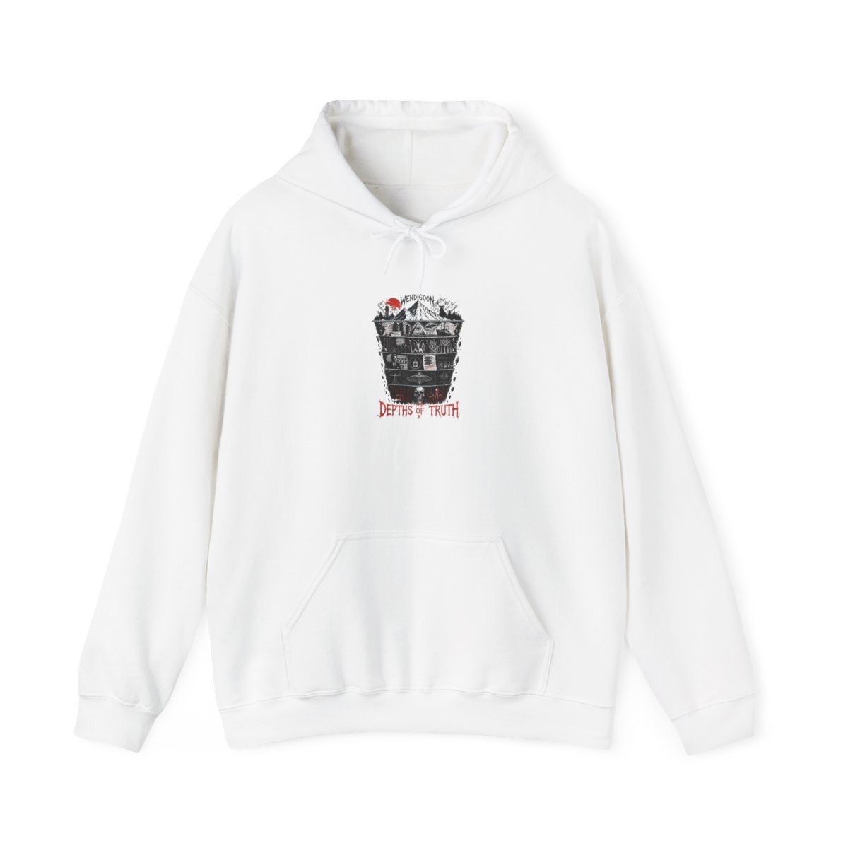 Wendigoon "Conspiracy Theory Iceberg" Hoodie - alternate angle 4, merchandise