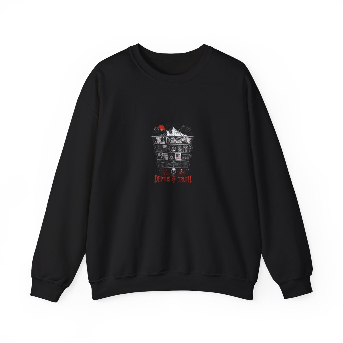 Wendigoon "Conspiracy Theory Iceberg" Crewneck