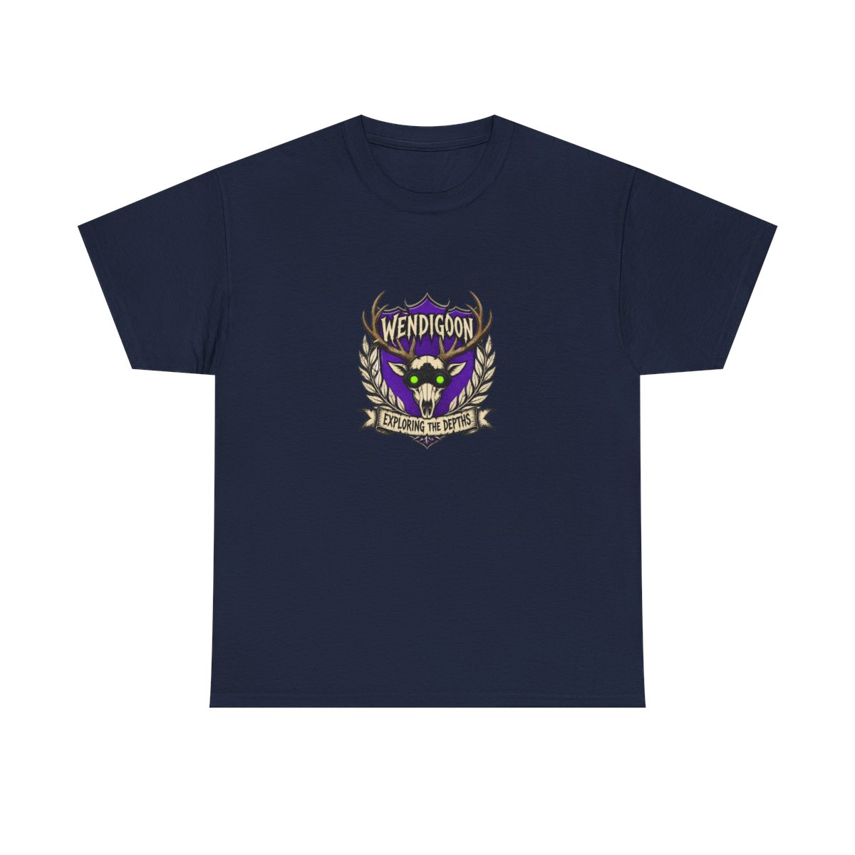 Wendigoon "Exploring the Depths" Unisex Tee - alternate angle 5, merchandise