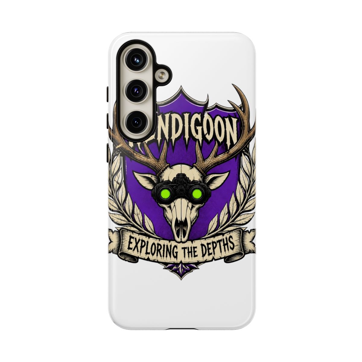 Wendigoon "Exploring the Depths" Phone Case - alternate angle 5, merchandise