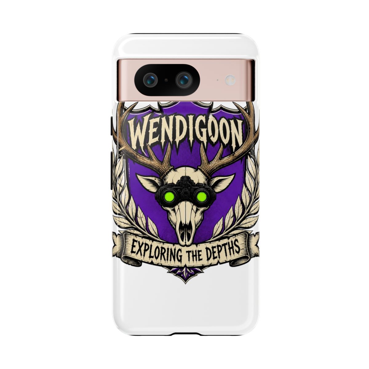 Wendigoon "Exploring the Depths" Phone Case - alternate angle 5, merchandise