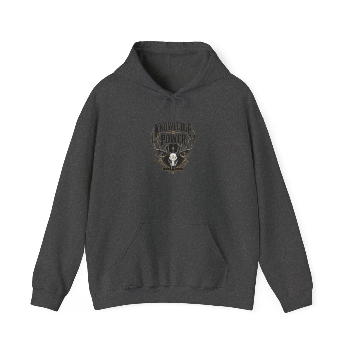 Wendigoon "Knowledge is Power" Hoodie - alternate angle 3, merchandise