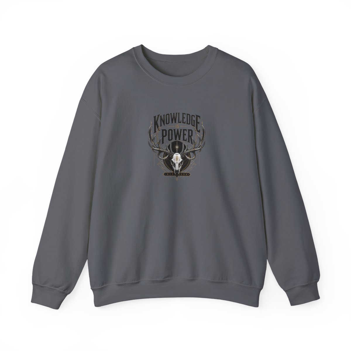 Wendigoon "Knowledge is Power" Crewneck - alternate angle 4, merchandise