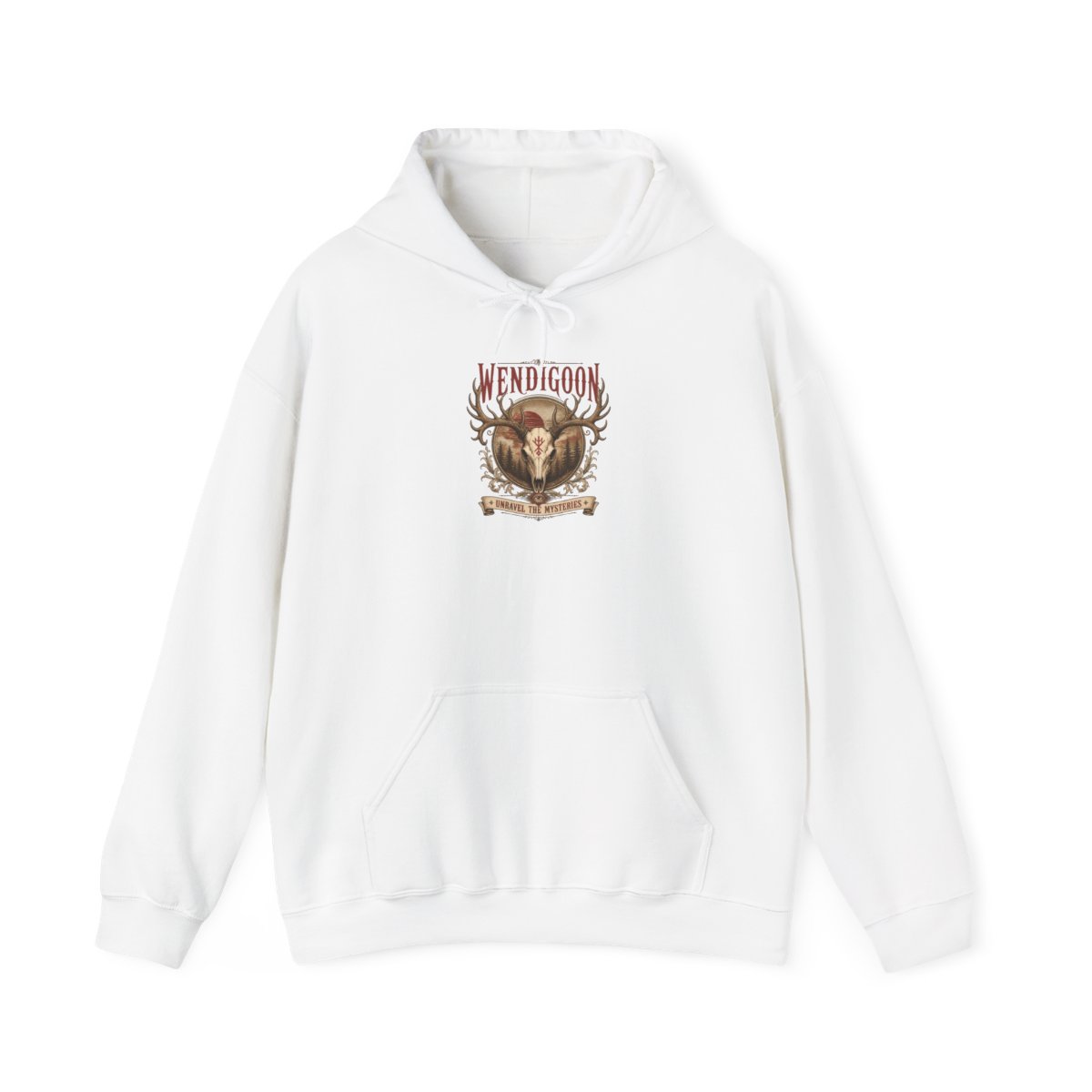 Wendigoon "Unravel the Mysteries" Hoodie - alternate angle 2, merchandise