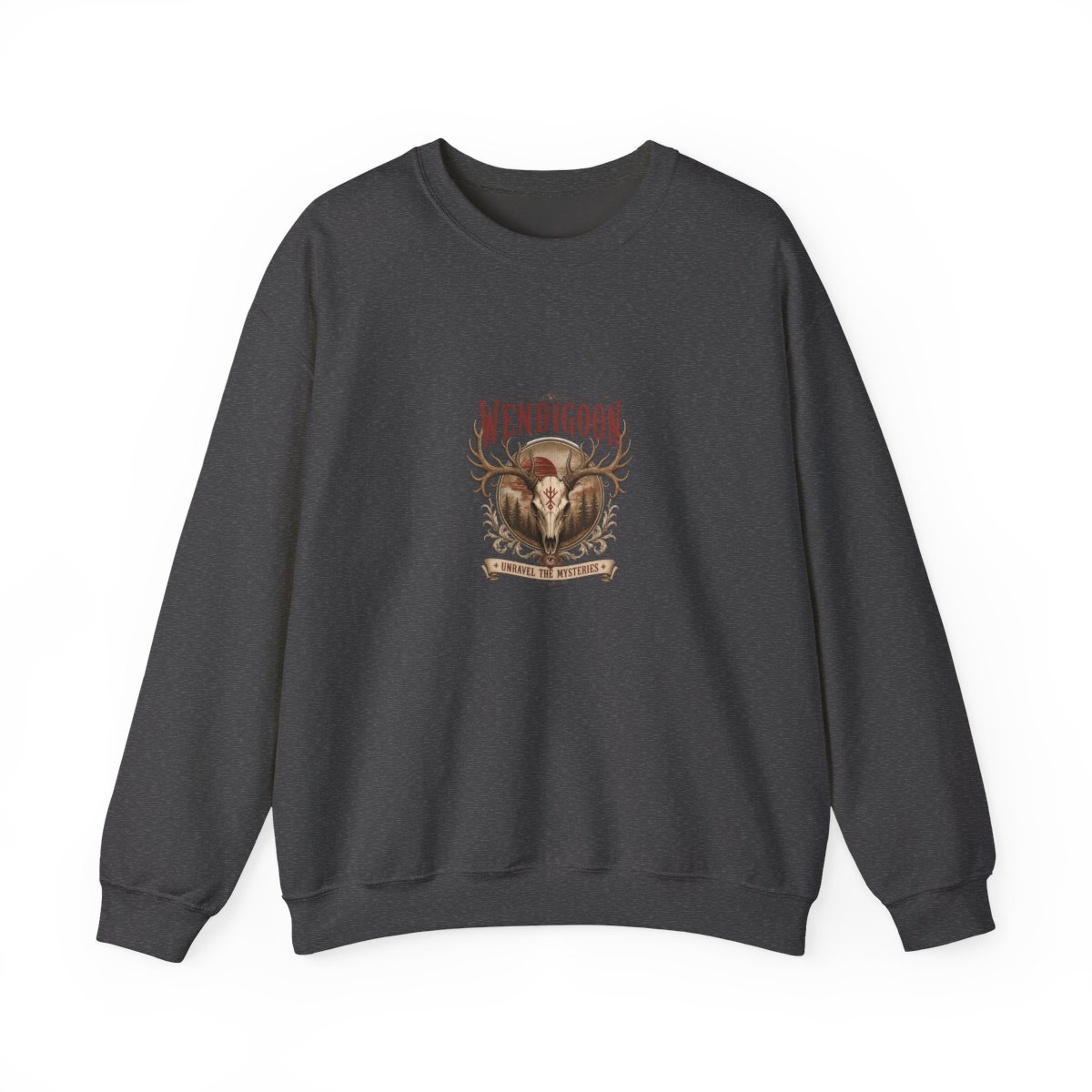 Wendigoon "Unravel the Mysteries" Crewneck - alternate angle 5, merchandise