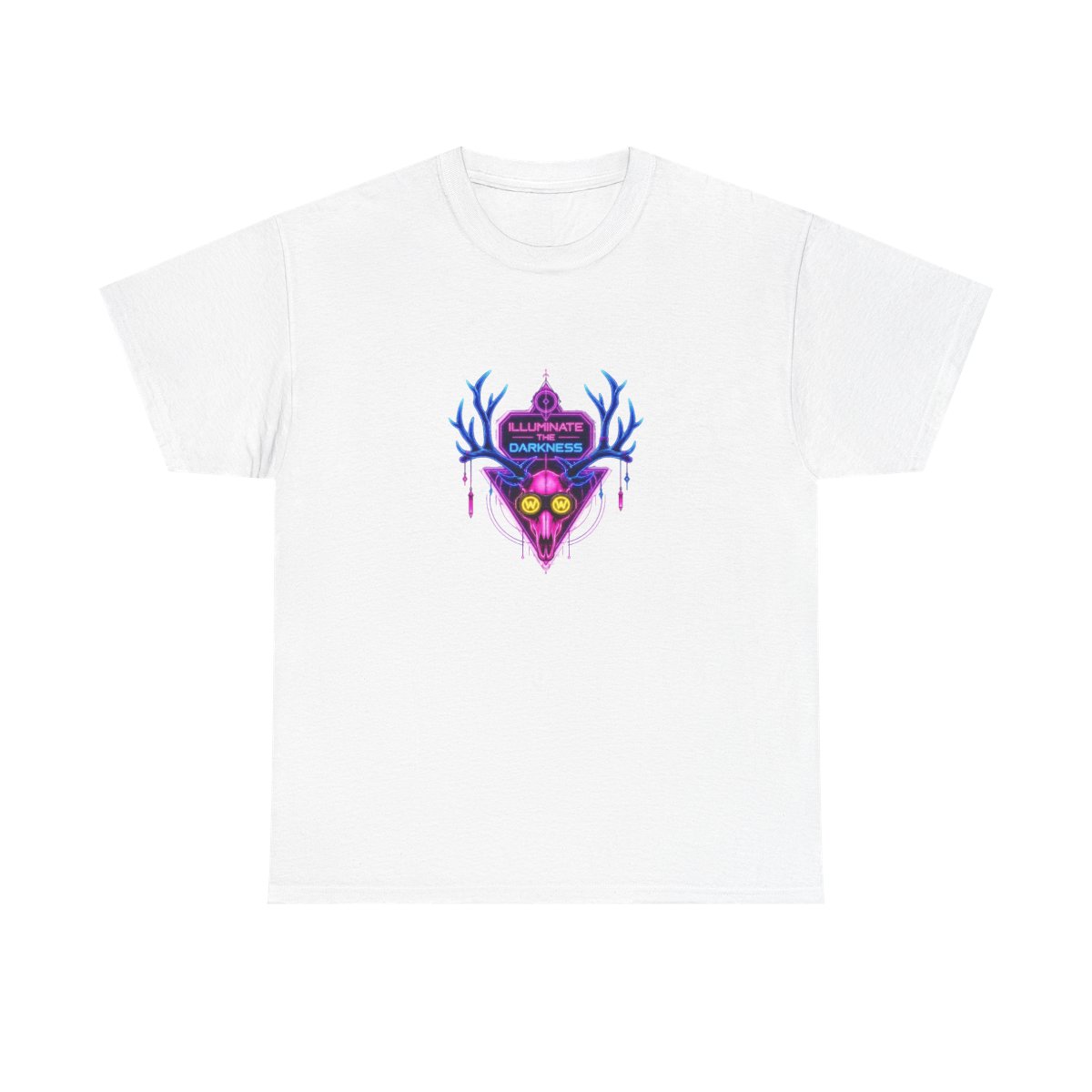 Wendigoon "Illuminate the Darkness" Unisex Tee - alternate angle 2, merchandise